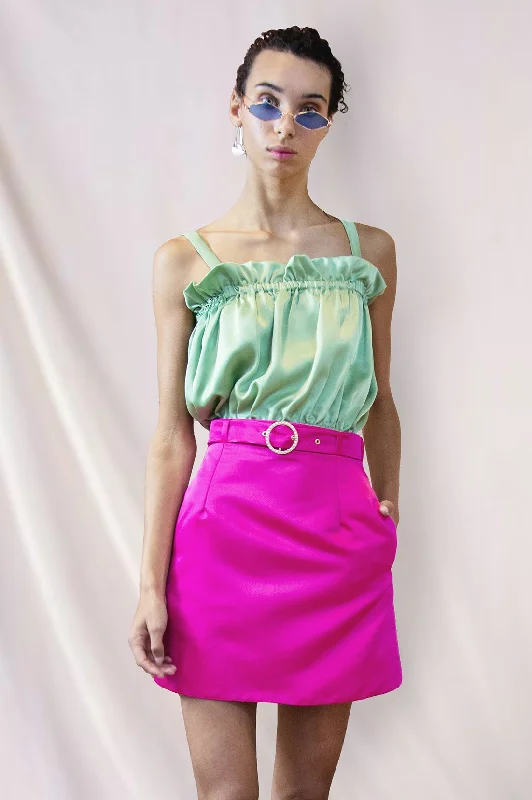 Asteria Fuchsia Skirt