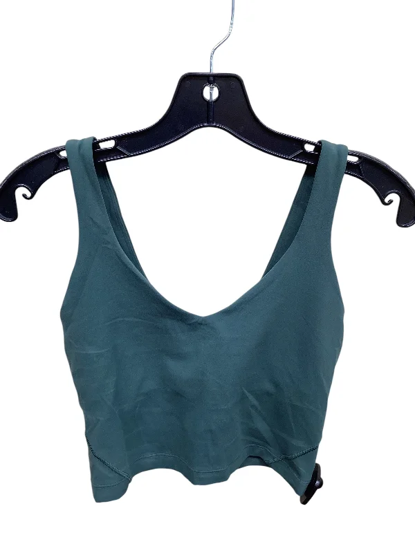 Athletic Tank Top By Lululemon In Green, Size: 4