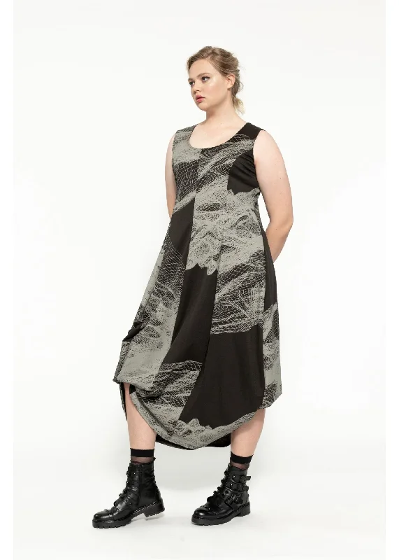 Mineral Dress - Black Quartz