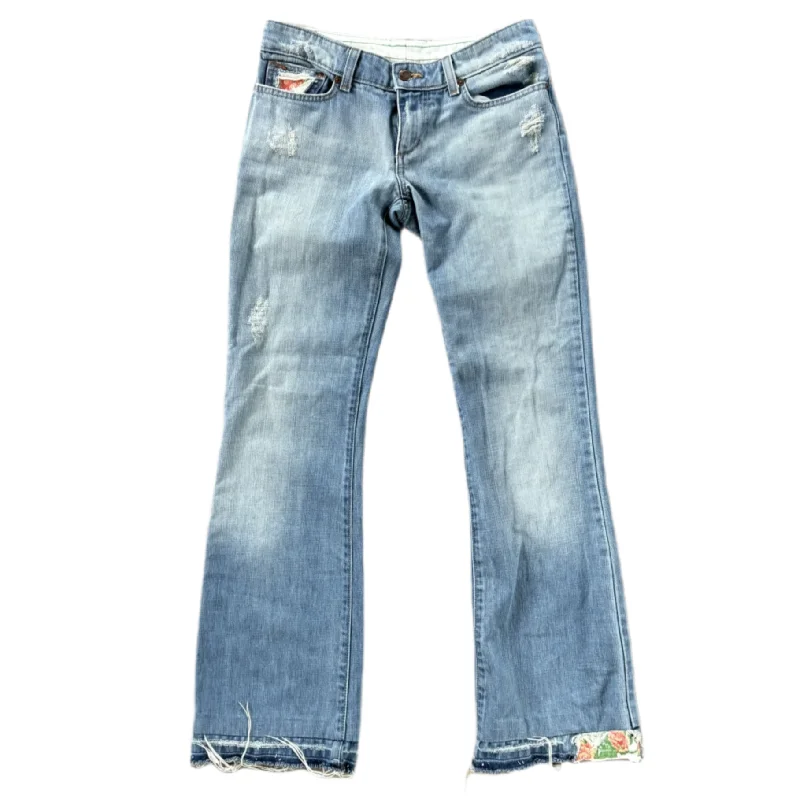 Jeans Flared By Joes Jeans In Blue Denim, Size: 6