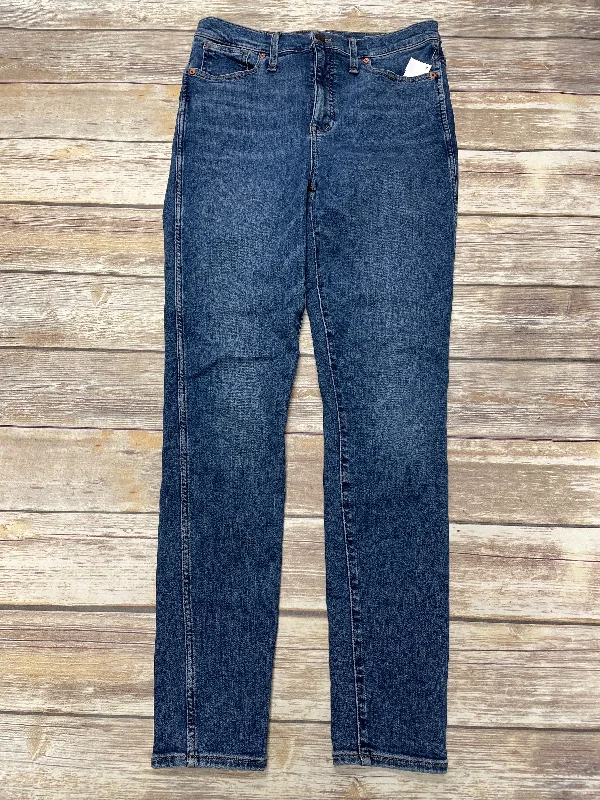 Jeans Skinny By Madewell In Blue Denim, Size: 8