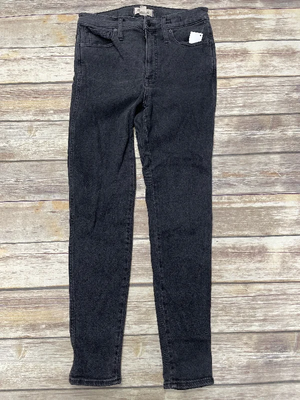 Jeans Skinny By Madewell In Grey Denim, Size: 10