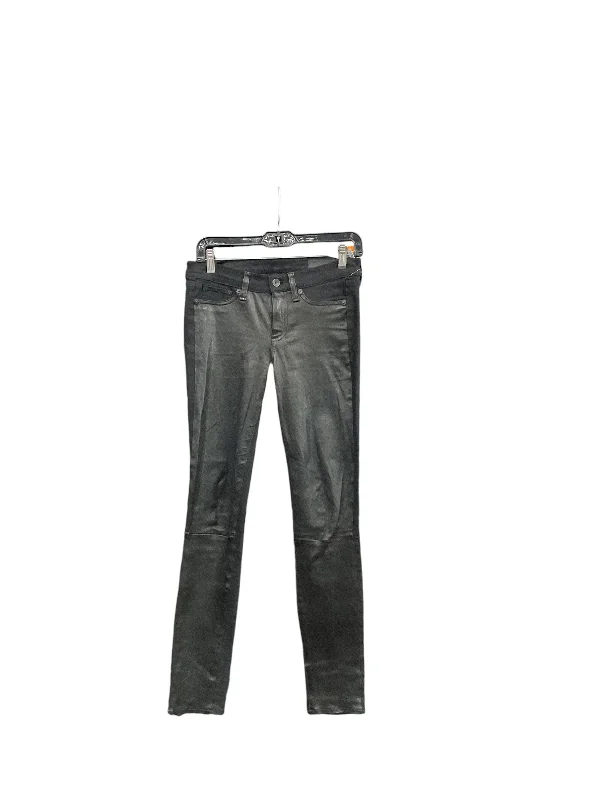 Jeans Skinny By Rag & Bones Jeans In Black, Size: Xs