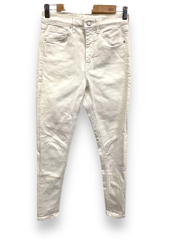 Jeans Skinny By Top Shop In White, Size: 6