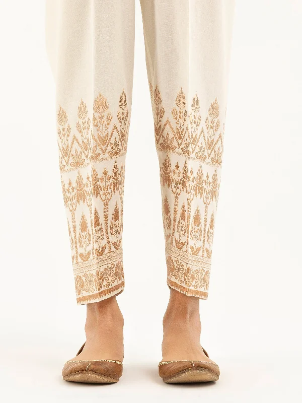 Jacquard Cambric Trouser(Pret)