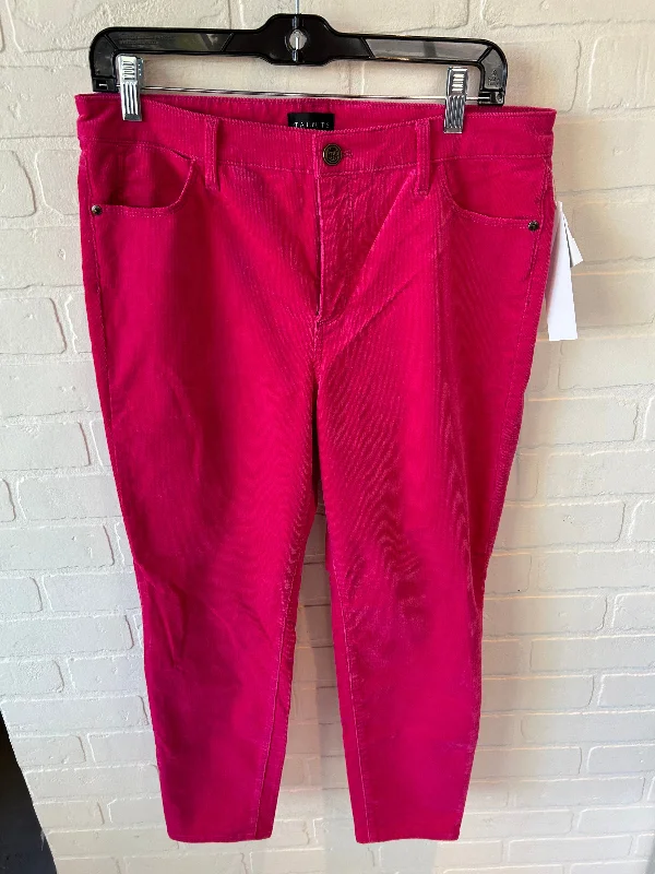 Pants Corduroy By Talbots In Pink, Size: 10