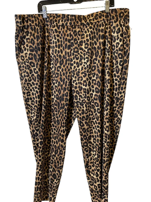 Pants Dress By Michael By Michael Kors In Animal Print, Size: 3x