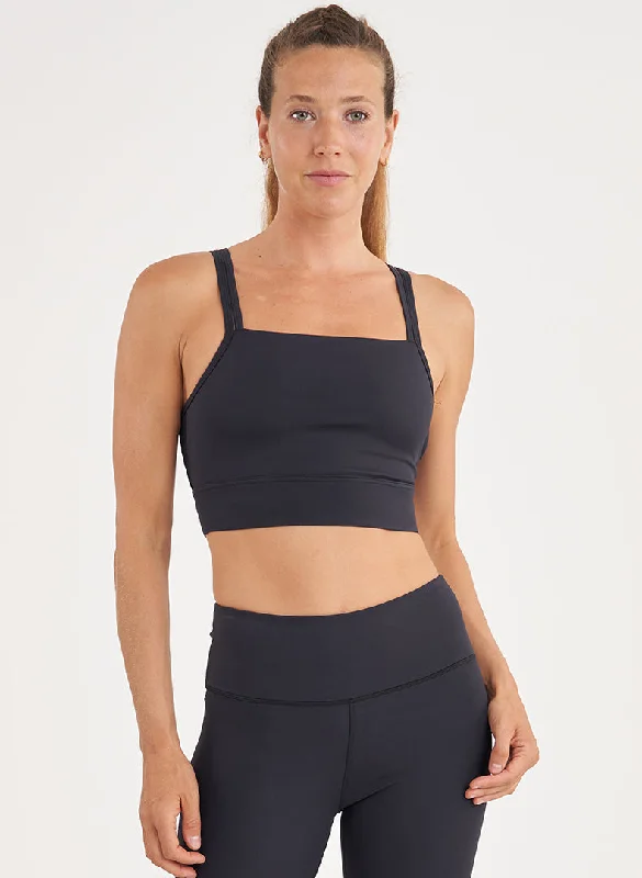 Strappy Square Neck Bra