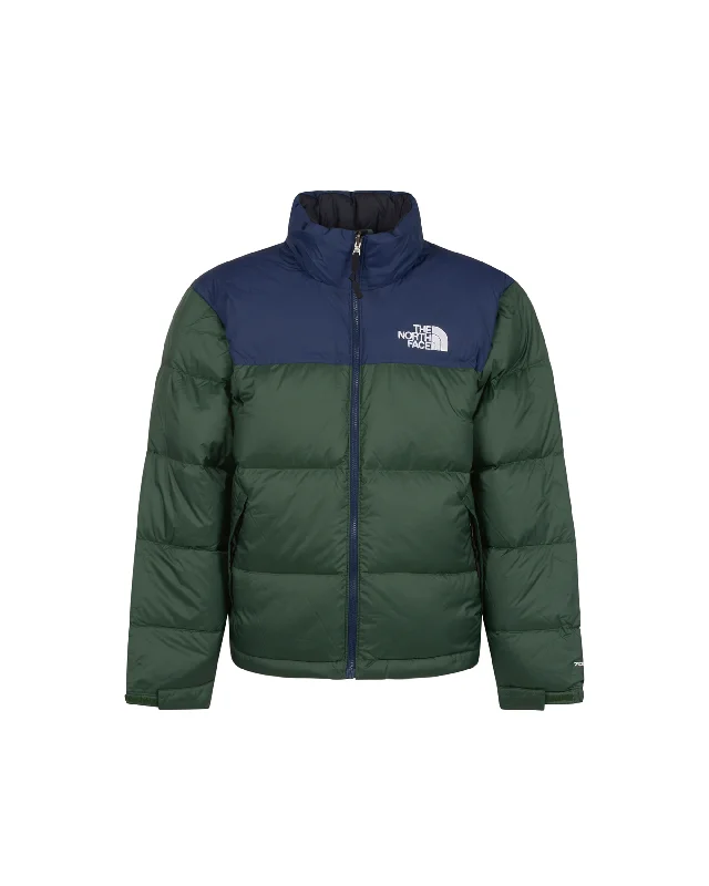 1996 Retro Nuptse Jacket - Pine Green / Summit Navy