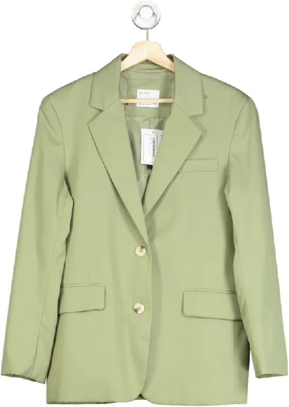 Bershka Green Blazer UK S