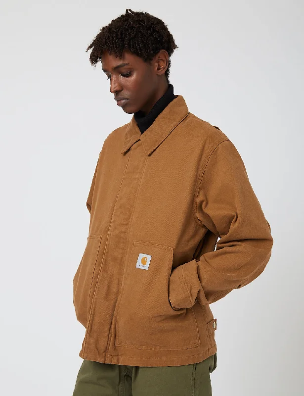 Carhartt-WIP Arcan Jacket - Hamilton Brown rinsed