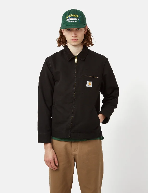 Carhartt-WIP Detroit Jacket (Organic) - Black/Black