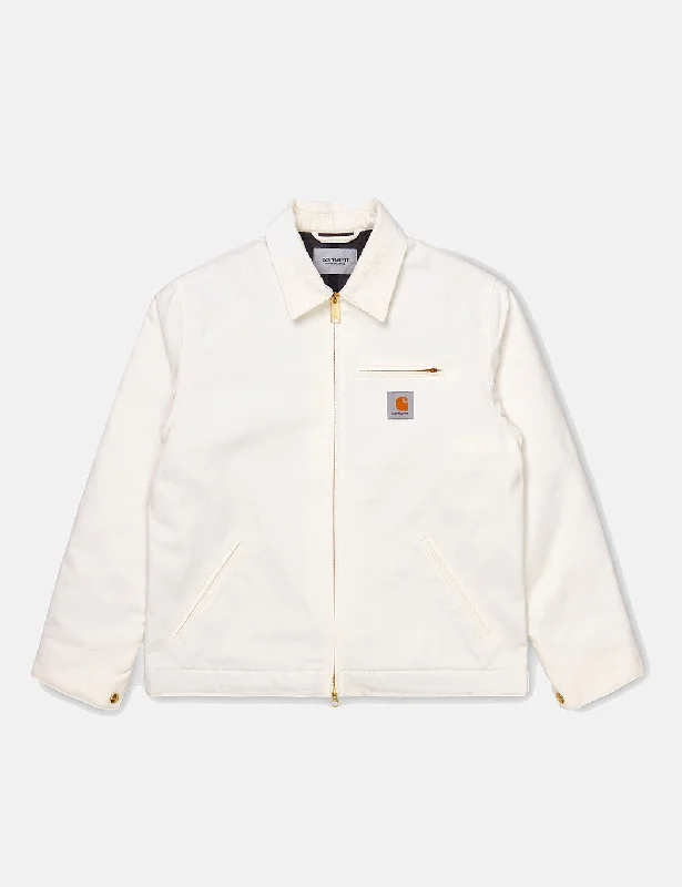 Carhartt-WIP Detroit Jacket (Organic Cotton, 12 oz) - Wax rigid