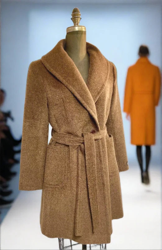 Connie Car Coat - Alpaca/Wool & Mohair