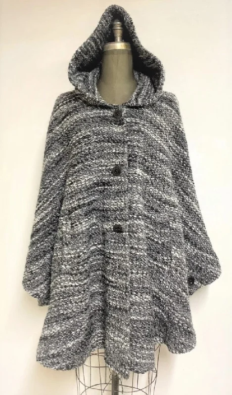 Erica Cape - 100% Pure Virgin Wool Boucle