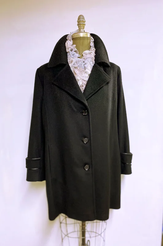 Lorianne Car Coat - Cashmere & Wool Blend