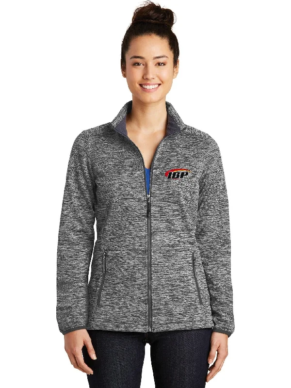 Sport-Tek Ladies Electric Heather Soft Shell Jacket