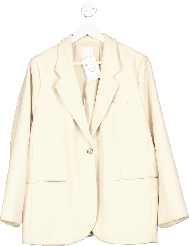 H&M Beige Blazer UK L