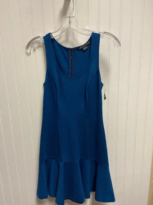 Dress Casual Midi By Armani Exchange In Teal, Size: Xs