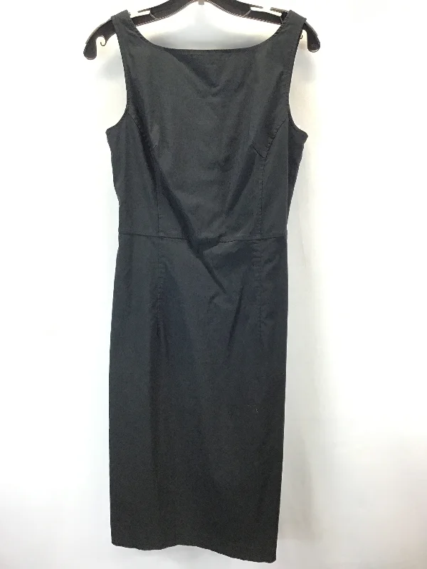 Dress Casual Midi By Express In Black, Size: 10