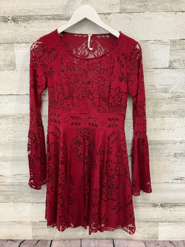 Dress Casual Midi By Free People In Purple, Size: S