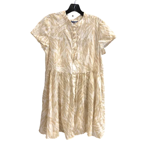 Dress Casual Midi By Gap In Cream, Size: M