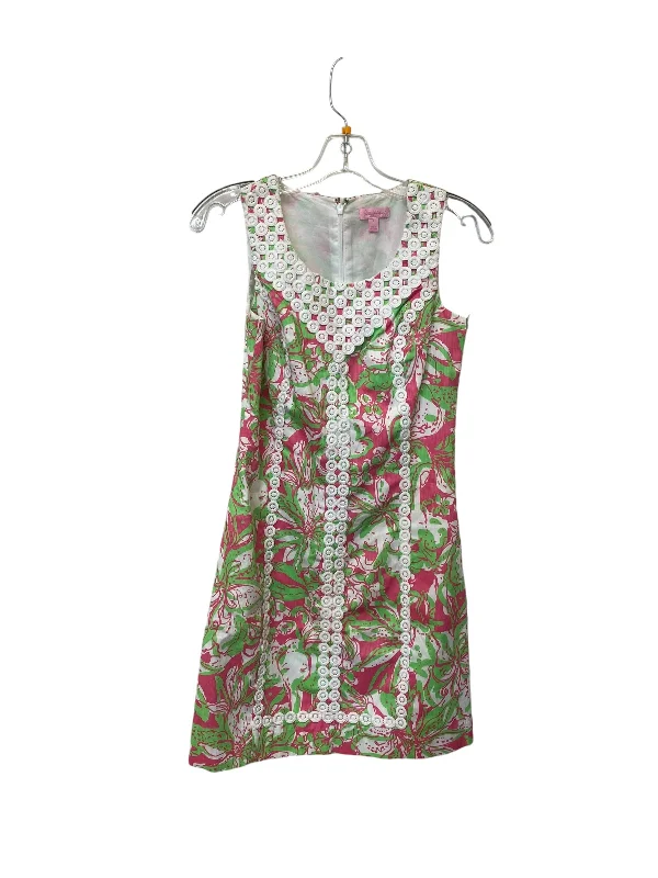 Dress Casual Midi By Lilly Pulitzer In Multi-colored, Size: 2