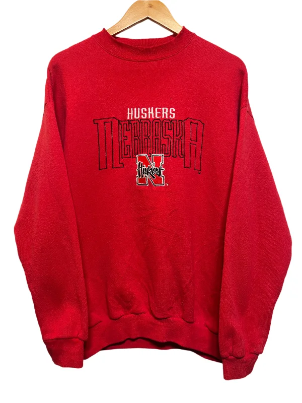 Huskers Nebraska Mens Red Sweatshirt (Size L)