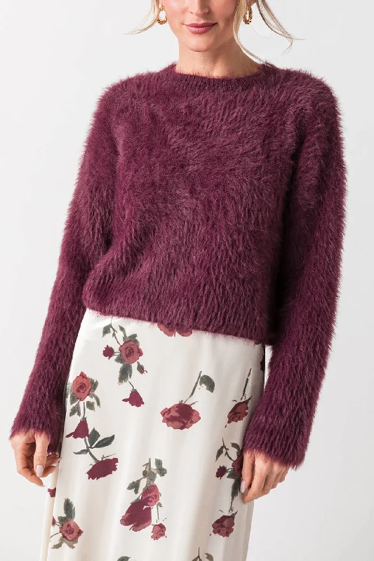 Lucy Paris Laramie Fuzzy Sweater