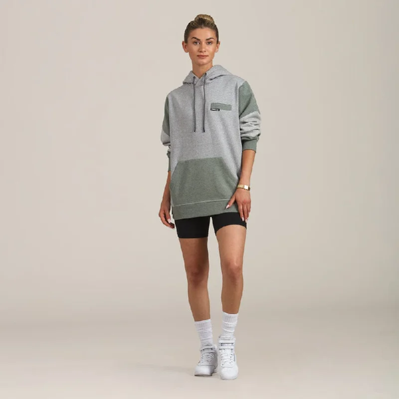 Women's Drew Colorblock Oversized  Hooded Sweatshirt